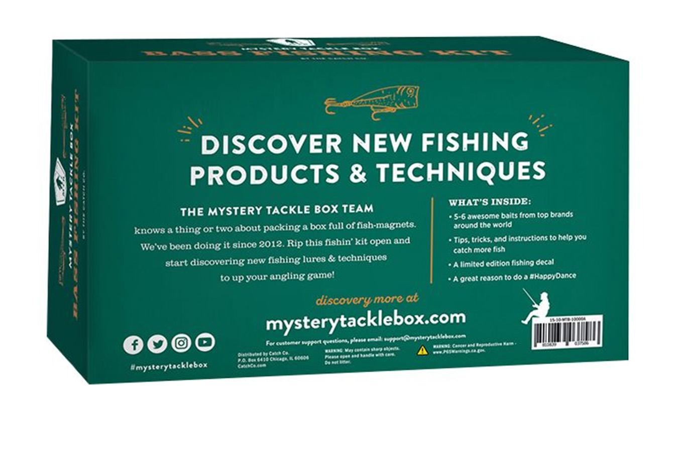 CATCH CO Mystery Tackle Box - Bass Fishing Kit